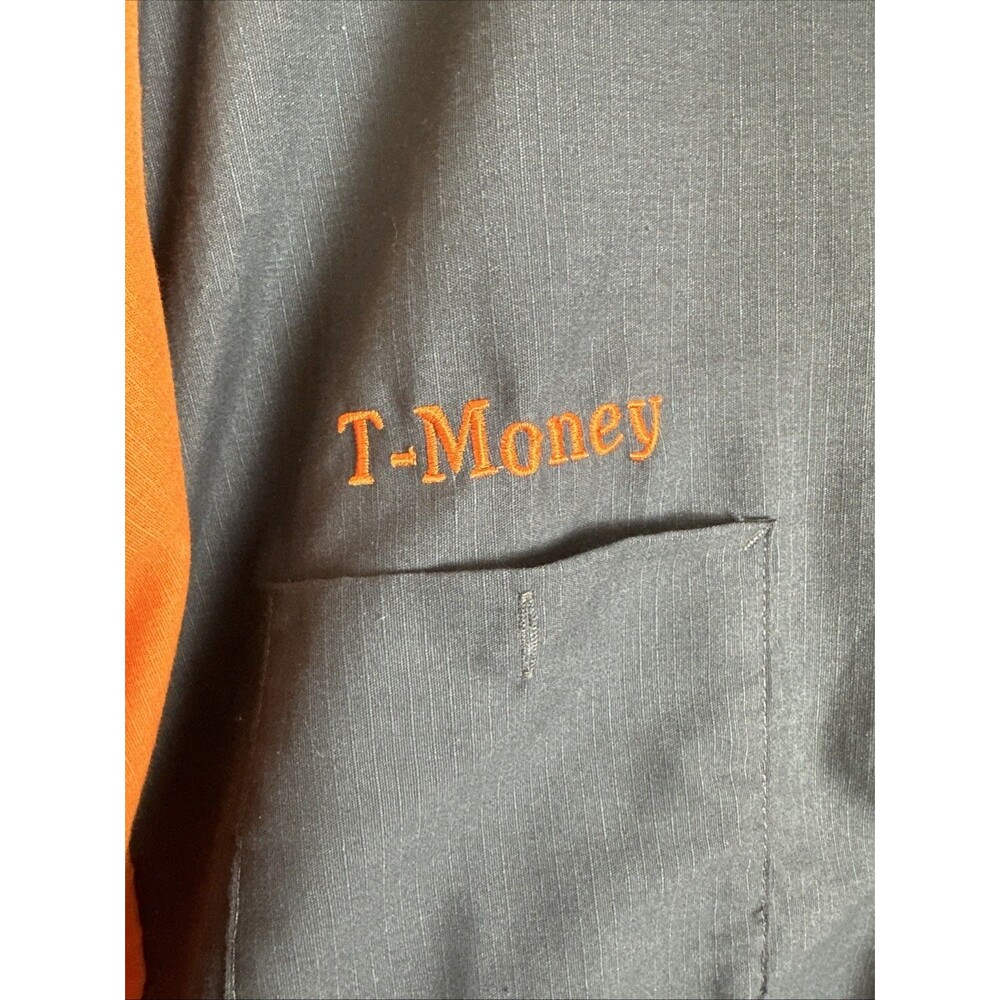 Vintage UT Tennessee Vols Pinstripe Garage Shirt Embroidered Red Kap Men’s XL 🔥 - Picture 4 of 7